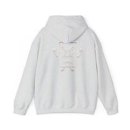 Hoodie — 'MC Mad Cobbler' Graphic Logo Hoodie with Angry Cartoon Back Print