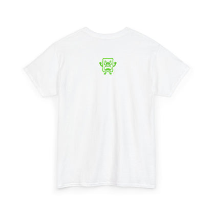 Pi MC Logo T-Shirt — Green Retro Math Graphic 100% Heavyweight Cotton Tee