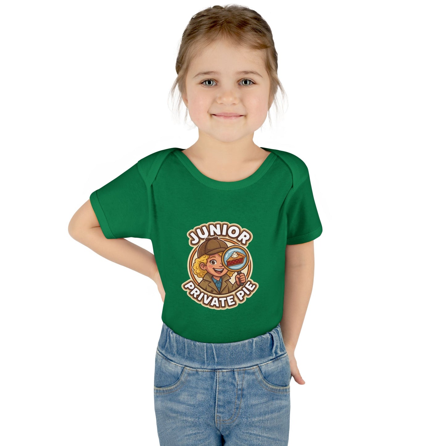 Infant Baby Girl Rib Bodysuit