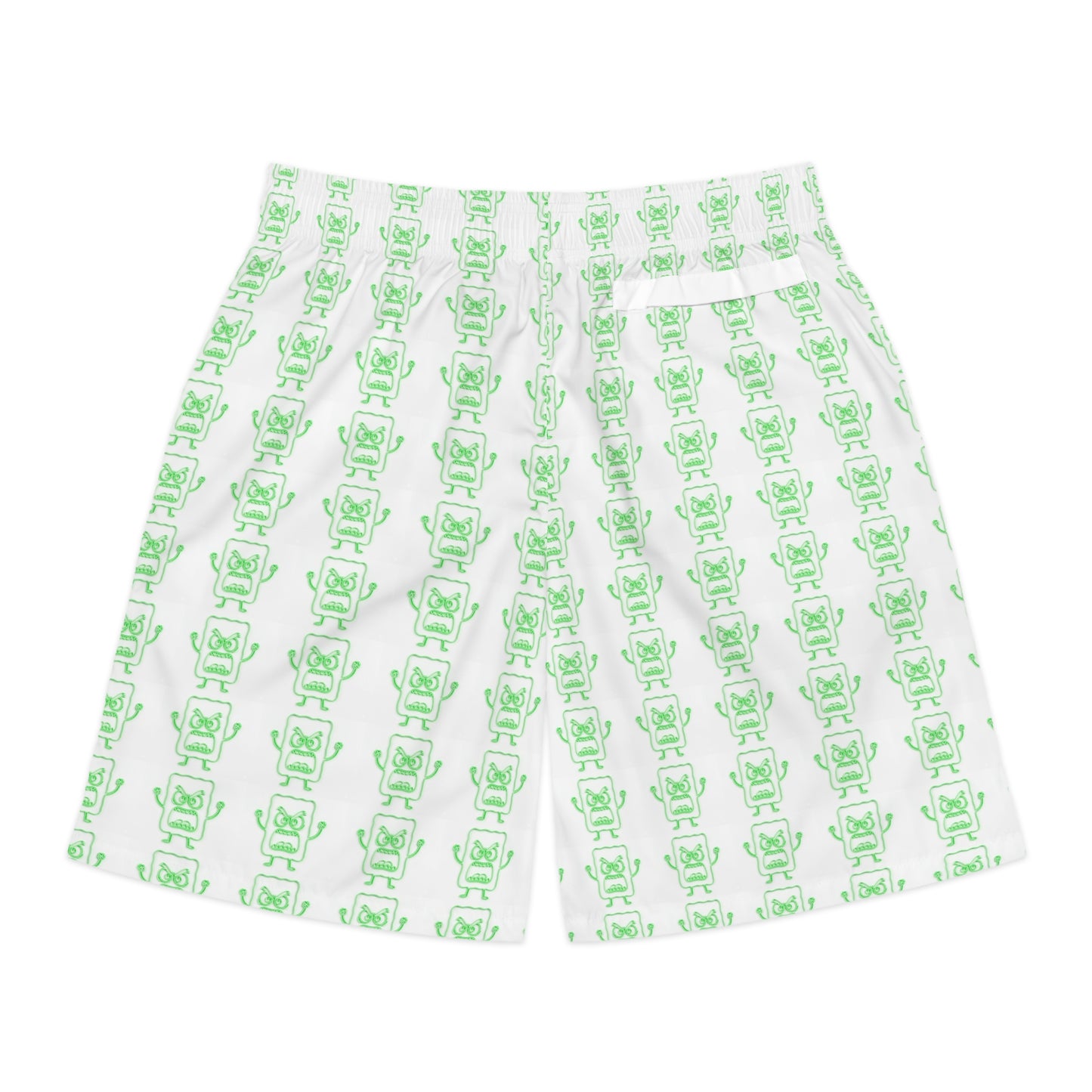 Men's Jogger Shorts — GreenMad Cobbler All-Over Print