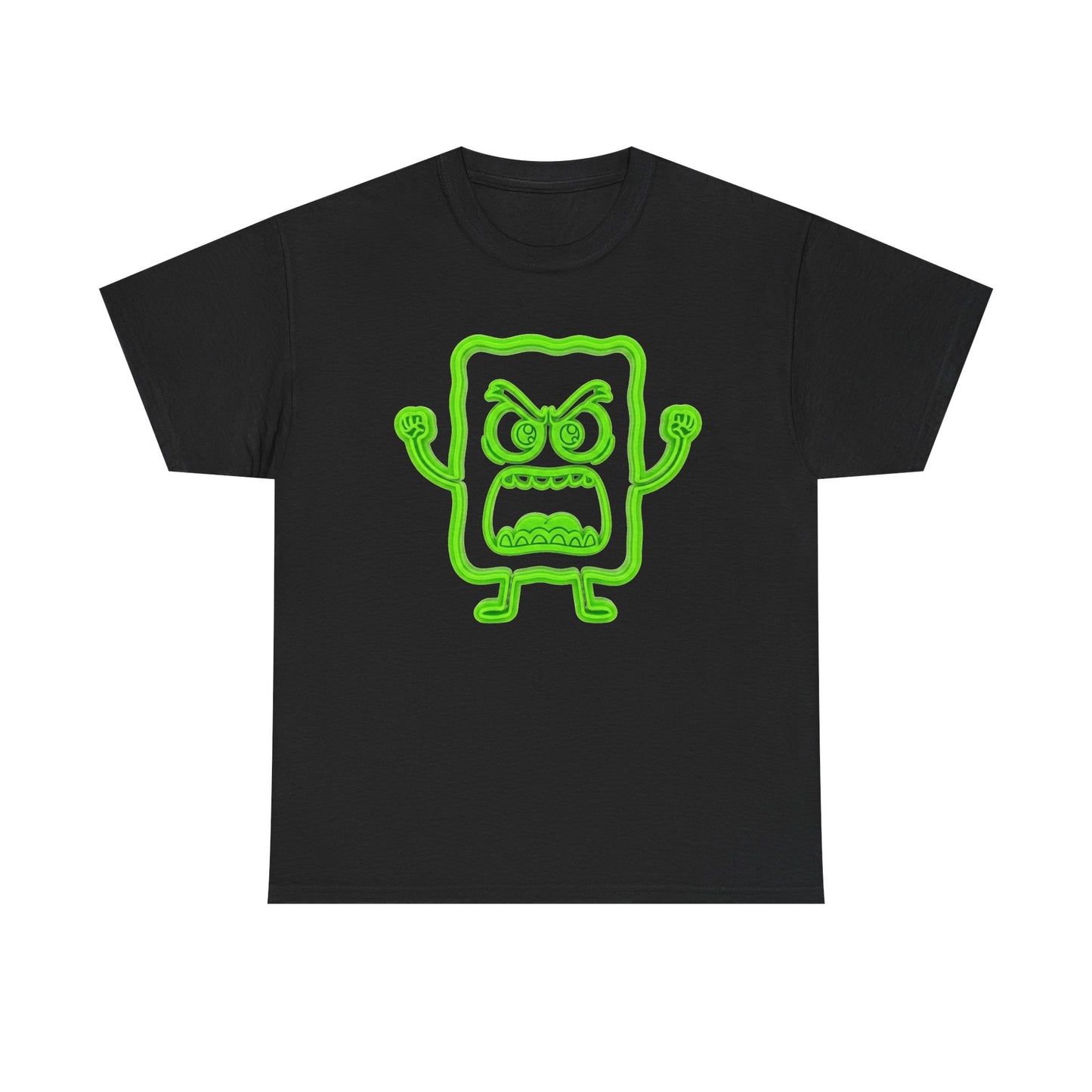 Angry Green Mad Cobbler Graphic Tee 100% Heavyweight Cotton