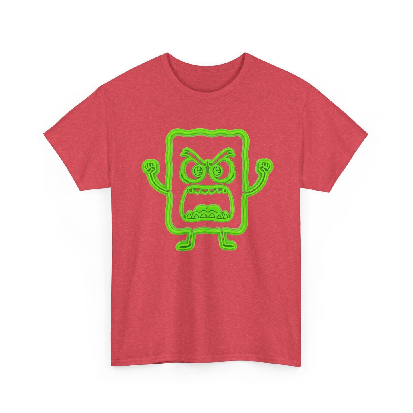 Angry Green Mad Cobbler Graphic Tee 100% Heavyweight Cotton