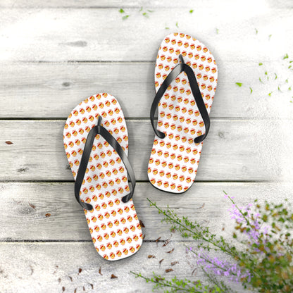 Frenchie Toast Flip Flops – Cute Fruit Summer Sandals