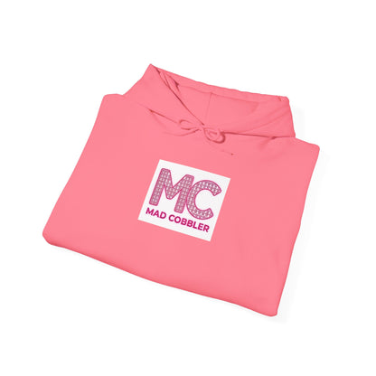 Hoodie — 'MC Mad Cobbler' Graphic Logo Hoodie with Angry Cartoon Back Print