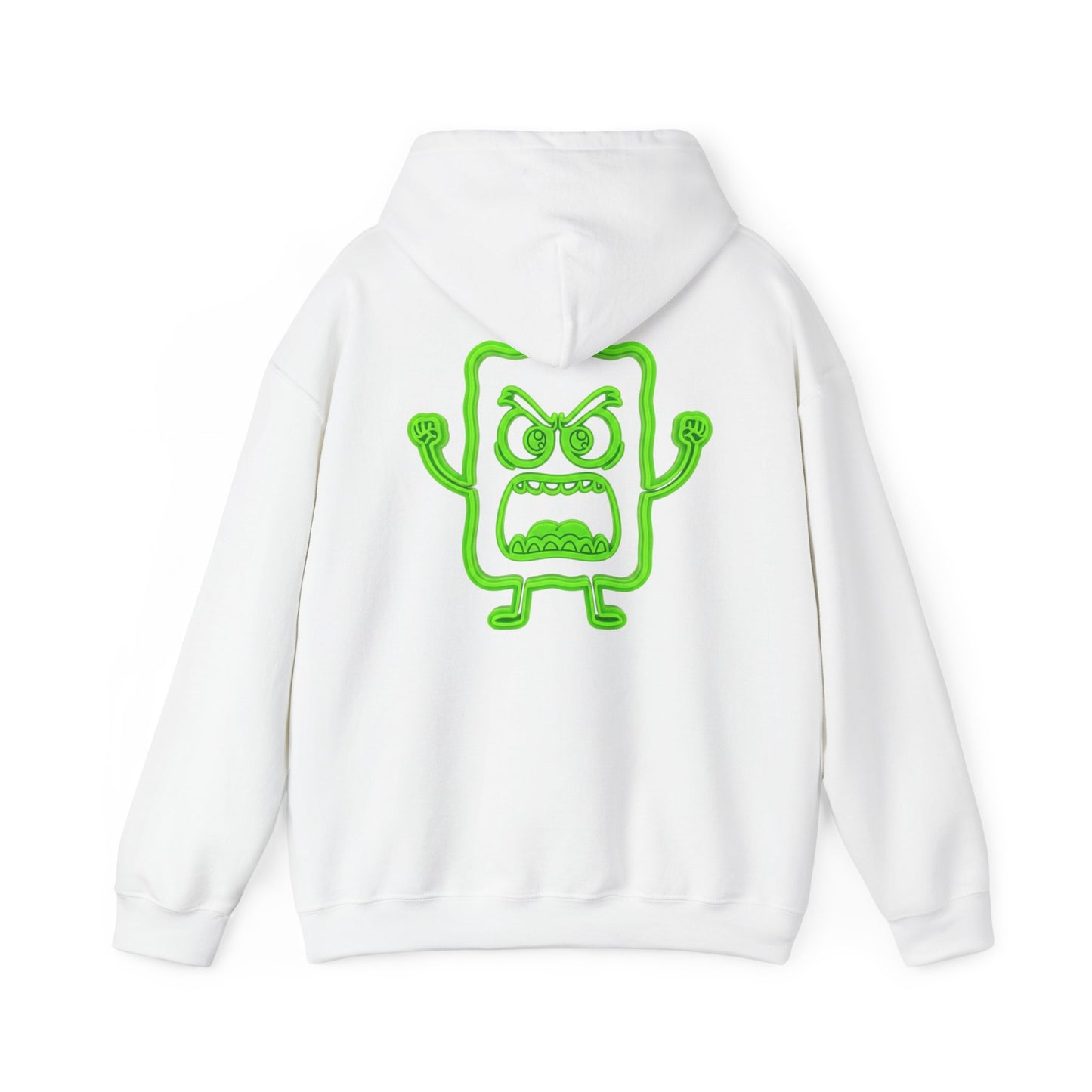 Green Monster Logo Hoodie — MC Graphic Pullover