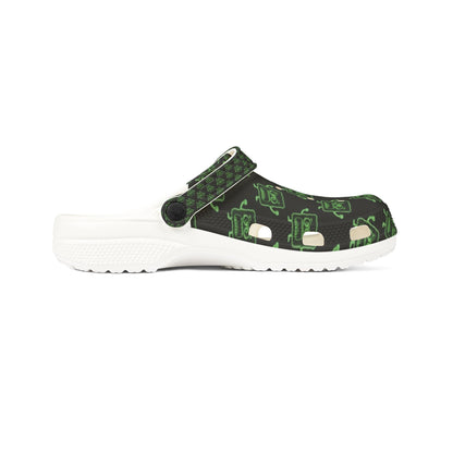 Mens Mad Cobbler Foam Clogs – Patterned Game Controller Slip-Ons