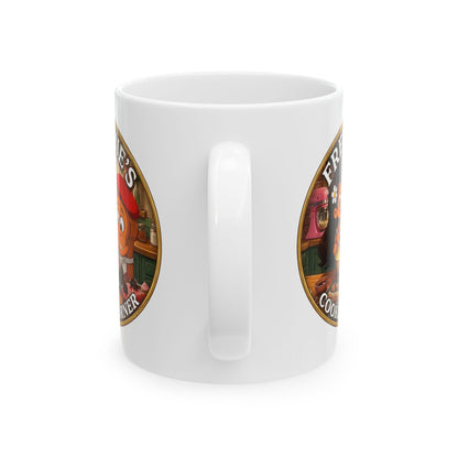 Frenchie's Cooking Corner Ceramic Coffee Cup (11oz & 15oz)