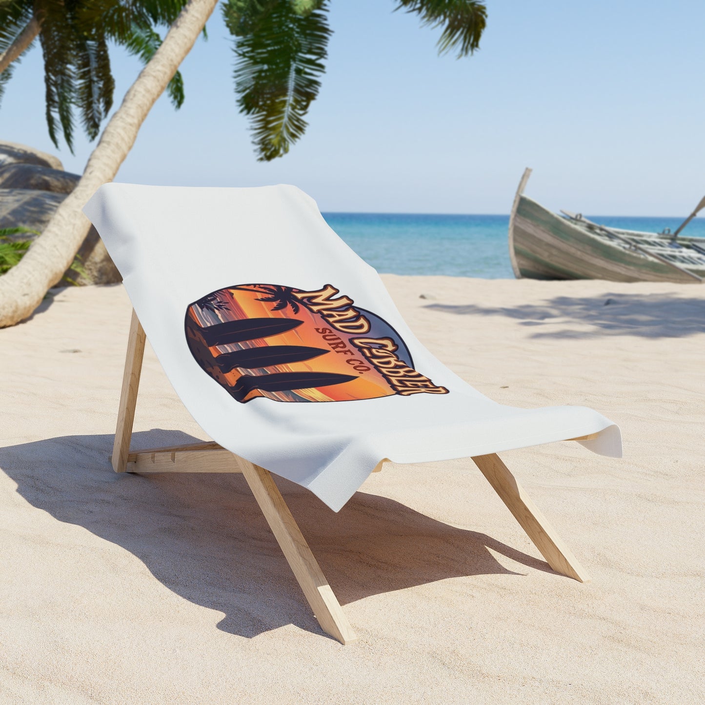 Mad Cobbler Surf Co. Sunset Beach Towel