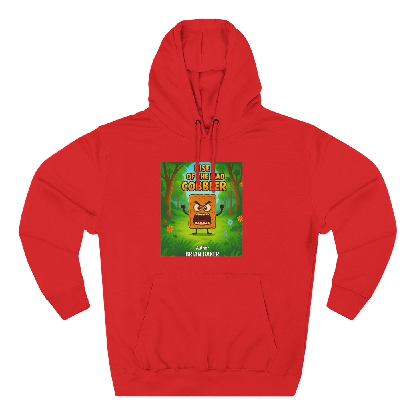 Three-Panel Fleece Hoodie