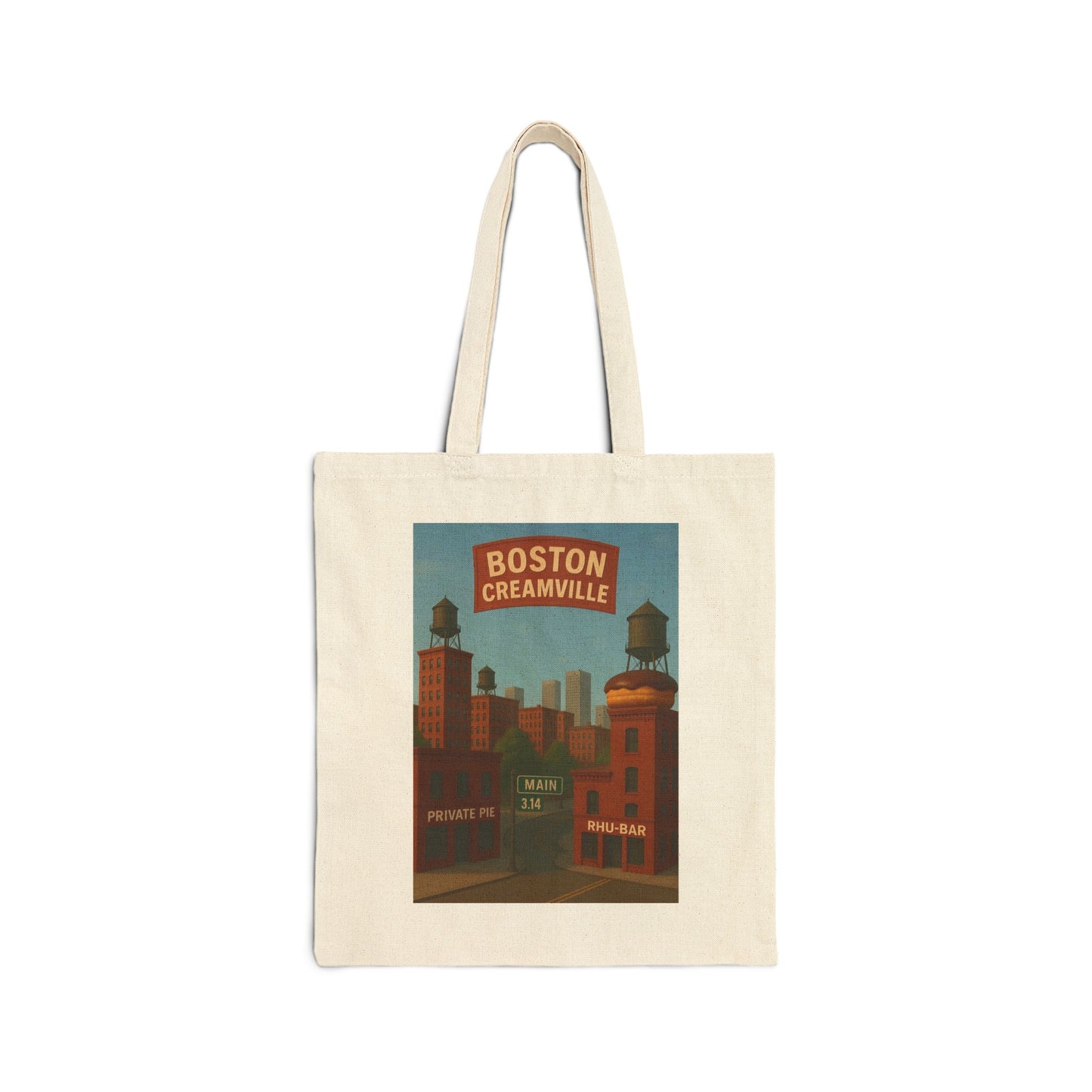Cotton Canvas Tote Bag
