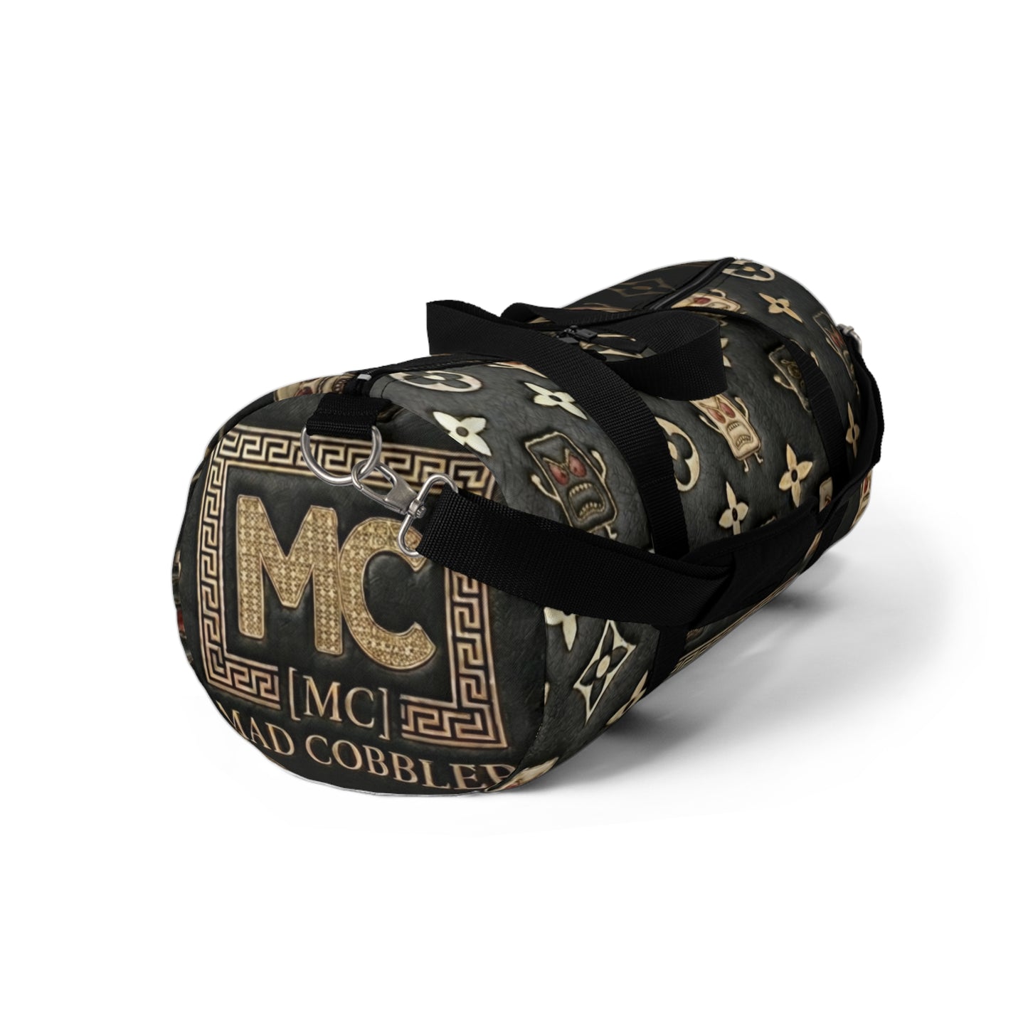 MC Mad Cobbler Duffel Bag – Patterned Travel & Gym Weekender