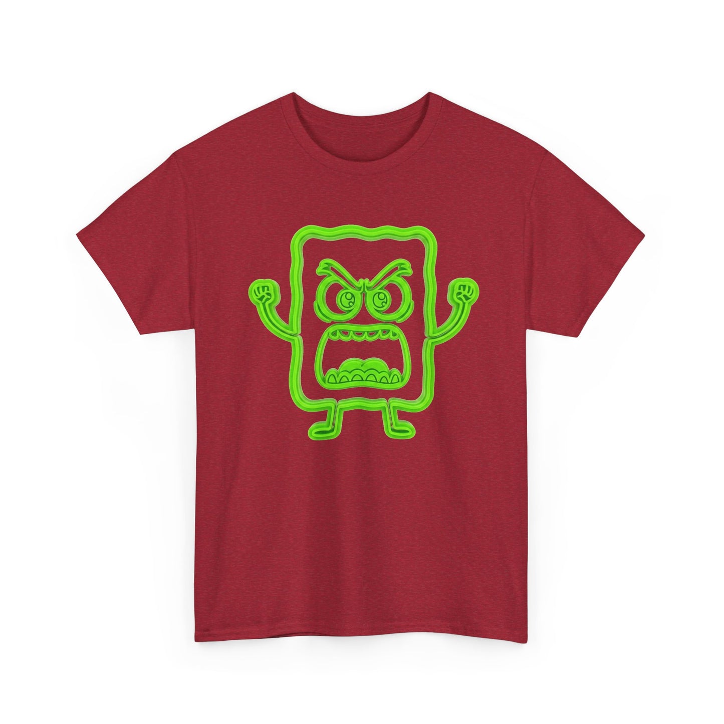 Angry Green Mad Cobbler Graphic Tee 100% Heavyweight Cotton