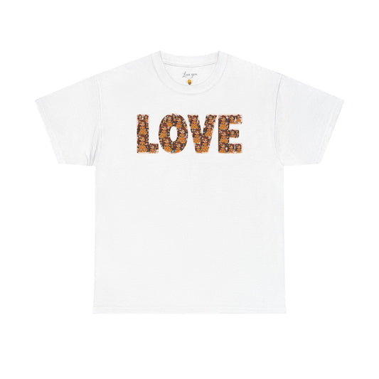 LOVE Cookie Character T-Shirt with Love you inner tag