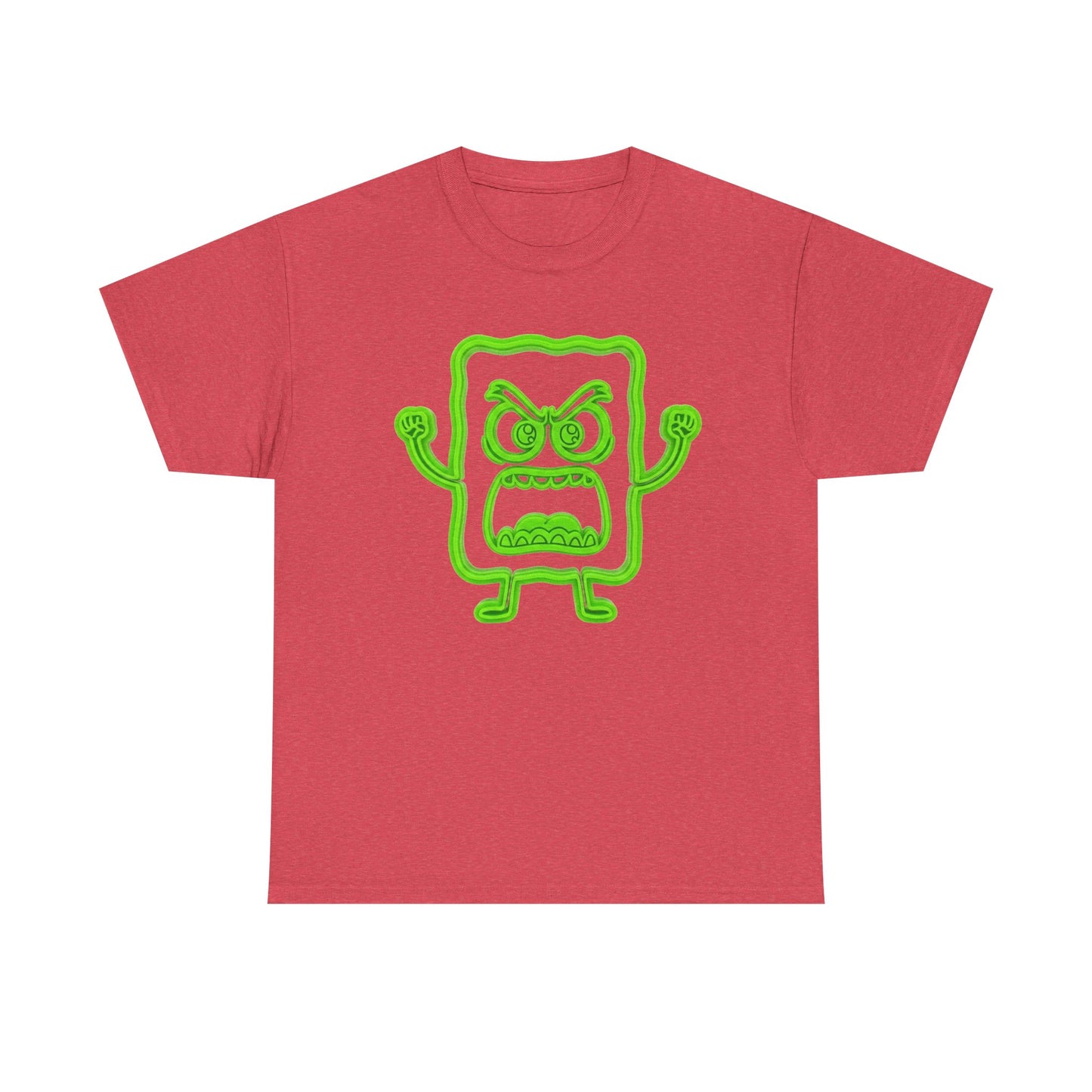 Angry Green Mad Cobbler Graphic Tee 100% Heavyweight Cotton