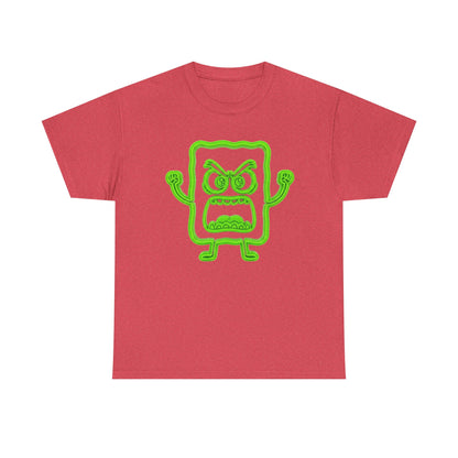 Angry Green Mad Cobbler Graphic Tee 100% Heavyweight Cotton