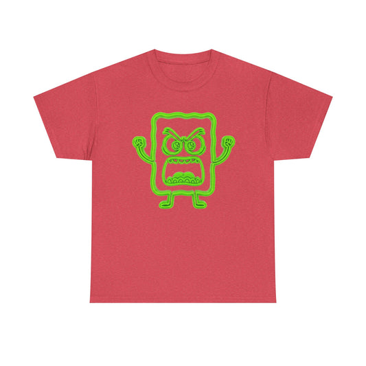 Angry Green Mad Cobbler Graphic Tee 100% Heavyweight Cotton