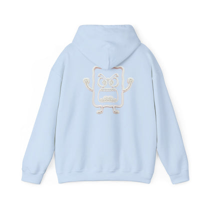 Hoodie — 'MC Mad Cobbler' Graphic Logo Hoodie with Angry Cartoon Back Print