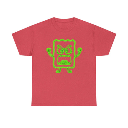 Angry Green Mad Cobbler Graphic Tee 100% Heavyweight Cotton