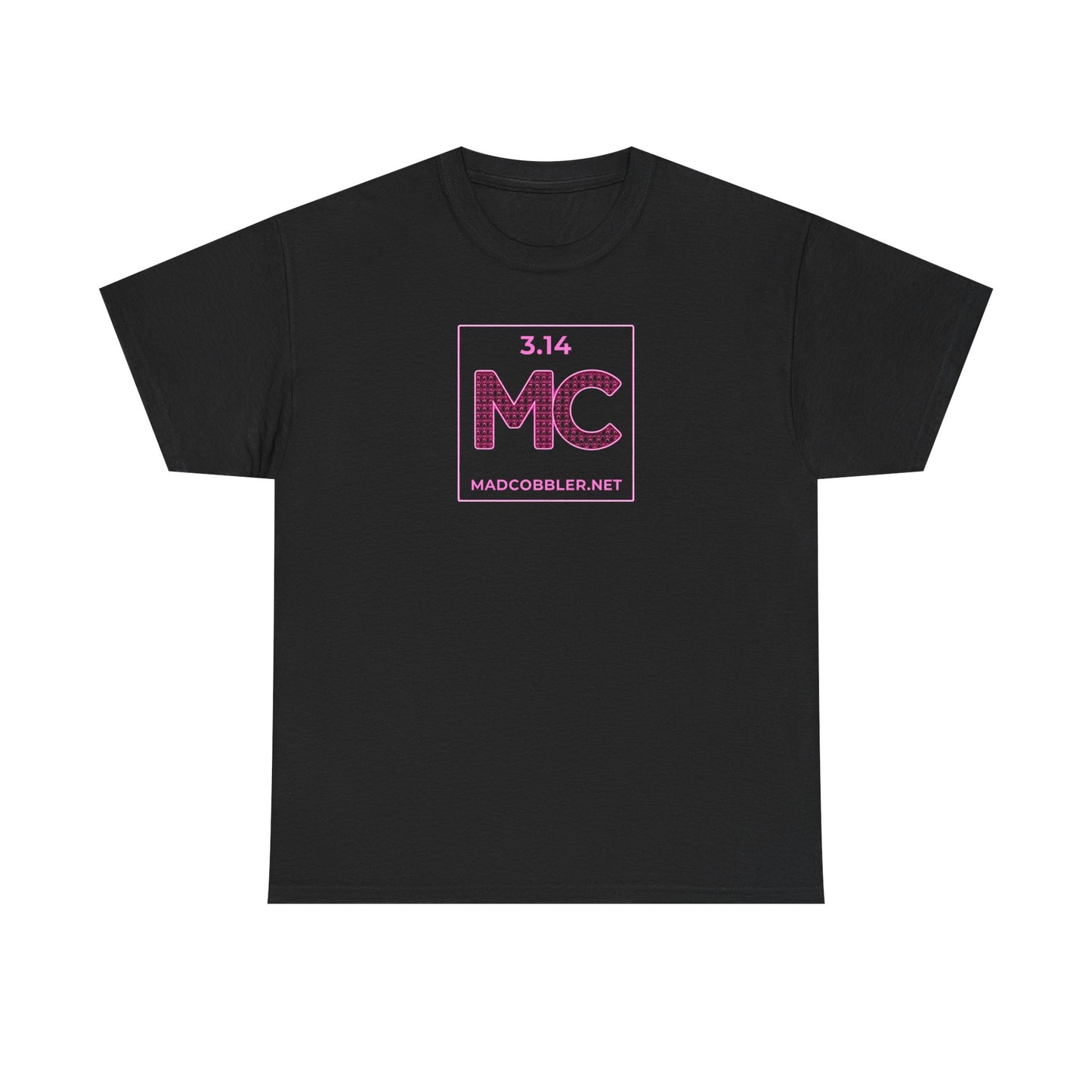 MC Pi Logo T‑Shirt — 3.14 MadCobbler.net 100% Heavyweight Cotton Tee
