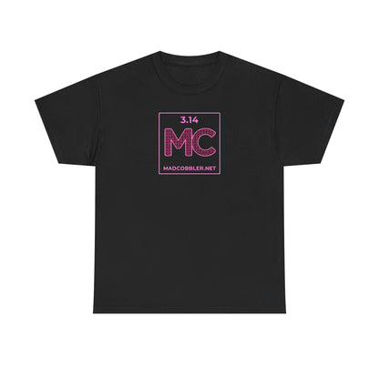 MC Pi Logo T‑Shirt — 3.14 MadCobbler.net 100% Heavyweight Cotton Tee
