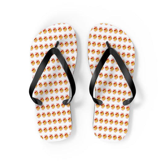 Frenchie Toast Flip Flops – Cute Fruit Summer Sandals