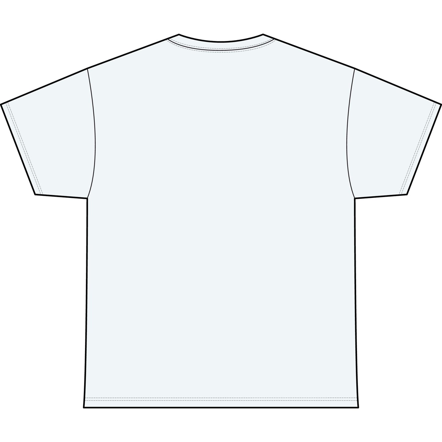 Mad Cobbler Cartoon Tee — Funny Retro Outline Character T-Shirt