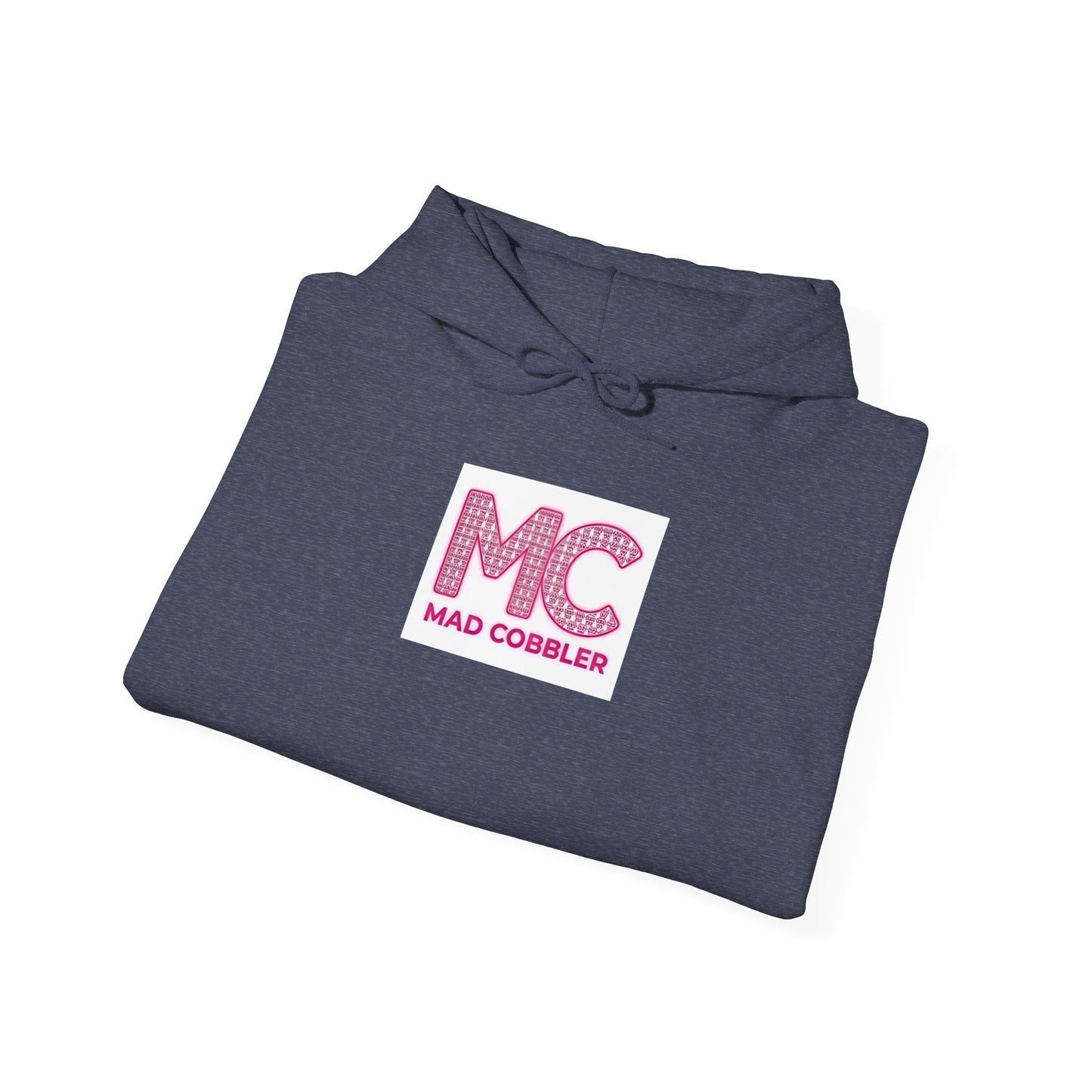 Hoodie — 'MC Mad Cobbler' Graphic Logo Hoodie with Angry Cartoon Back Print