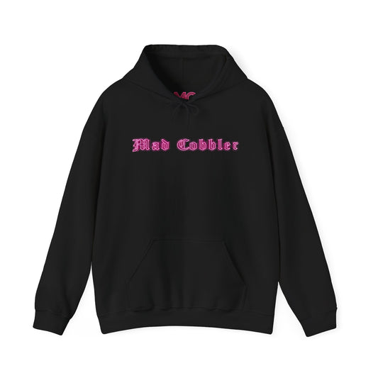 Hoodie — 'Mad Cobbler' Pink Neon Angry Monster Graphic Pullover