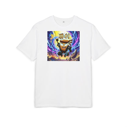 Victory Anime Tee — Japanese 勝利 Graphic Oversize Shirt