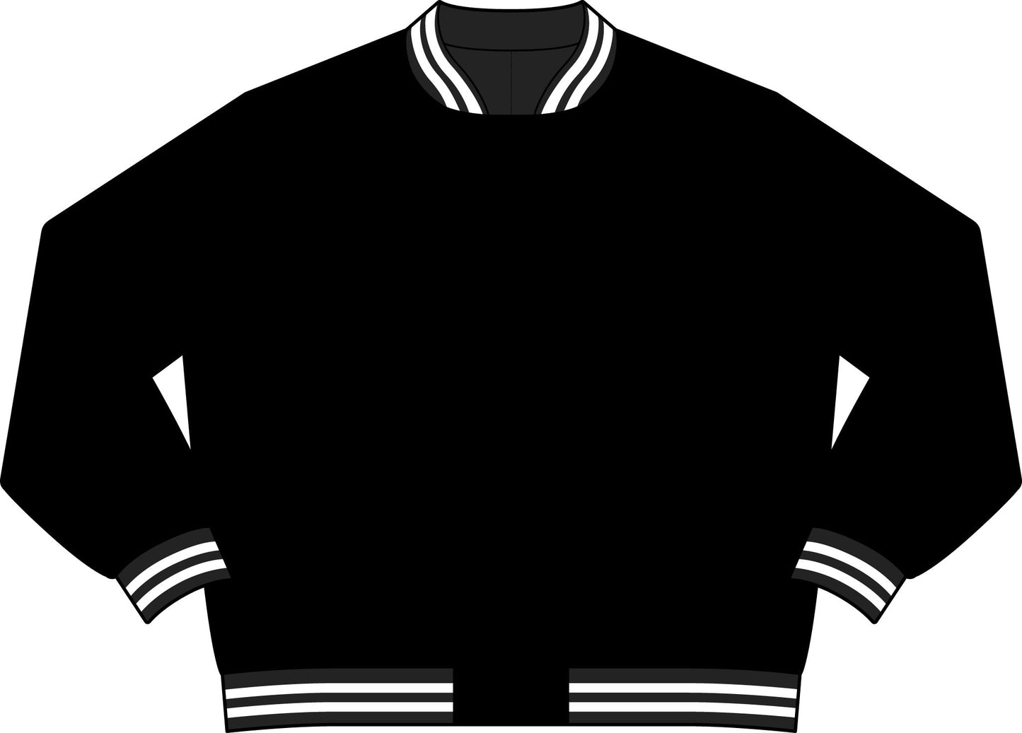 Varsity Jacket — Pink Mad Cobbler Patch Back Graphic