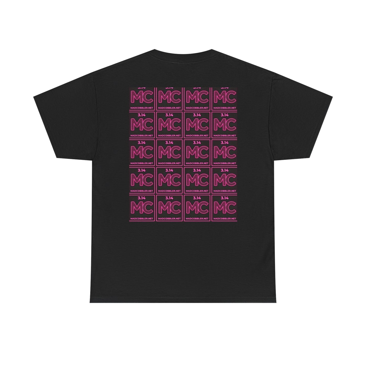 MC 3.24 Graphic Tee – Pink Neon Cartoon 100% Heavyweight Cotton