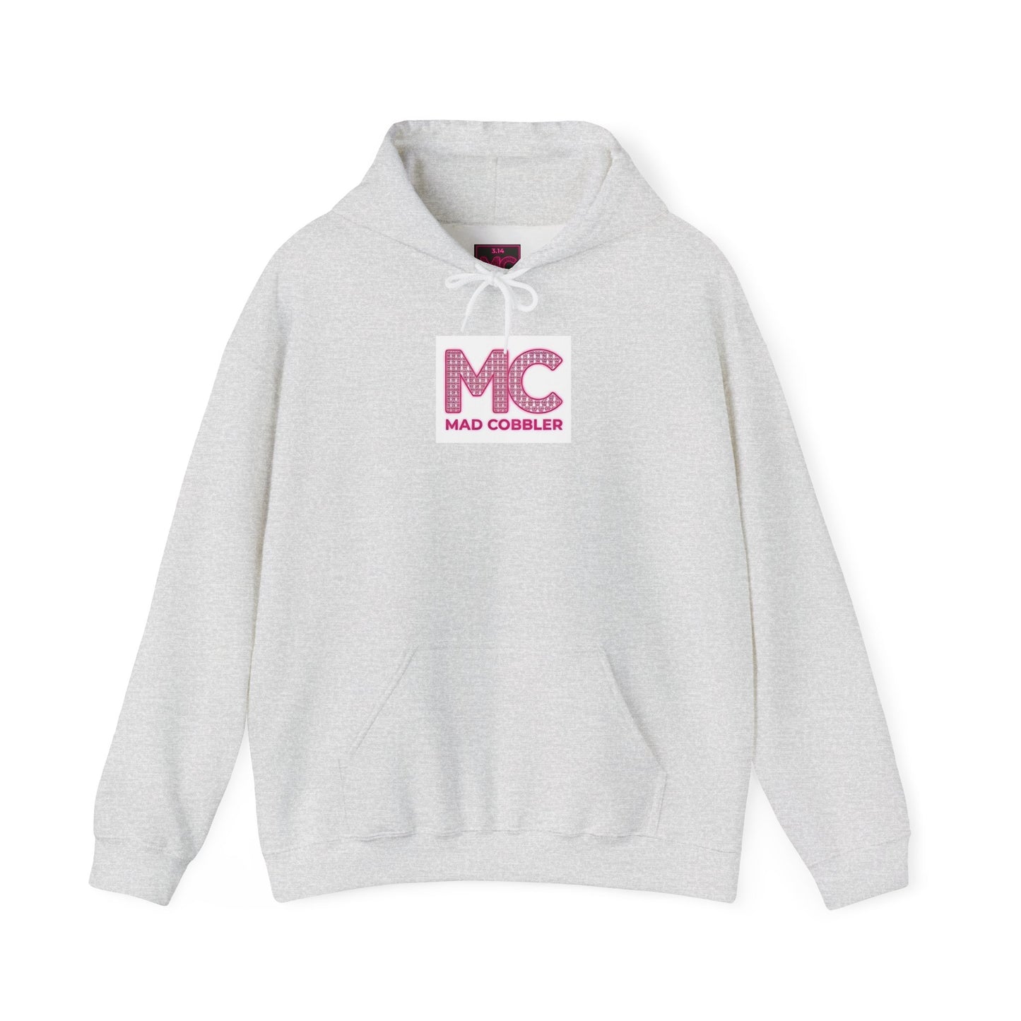 Hoodie — 'MC Mad Cobbler' Graphic Logo Hoodie with Angry Cartoon Back Print