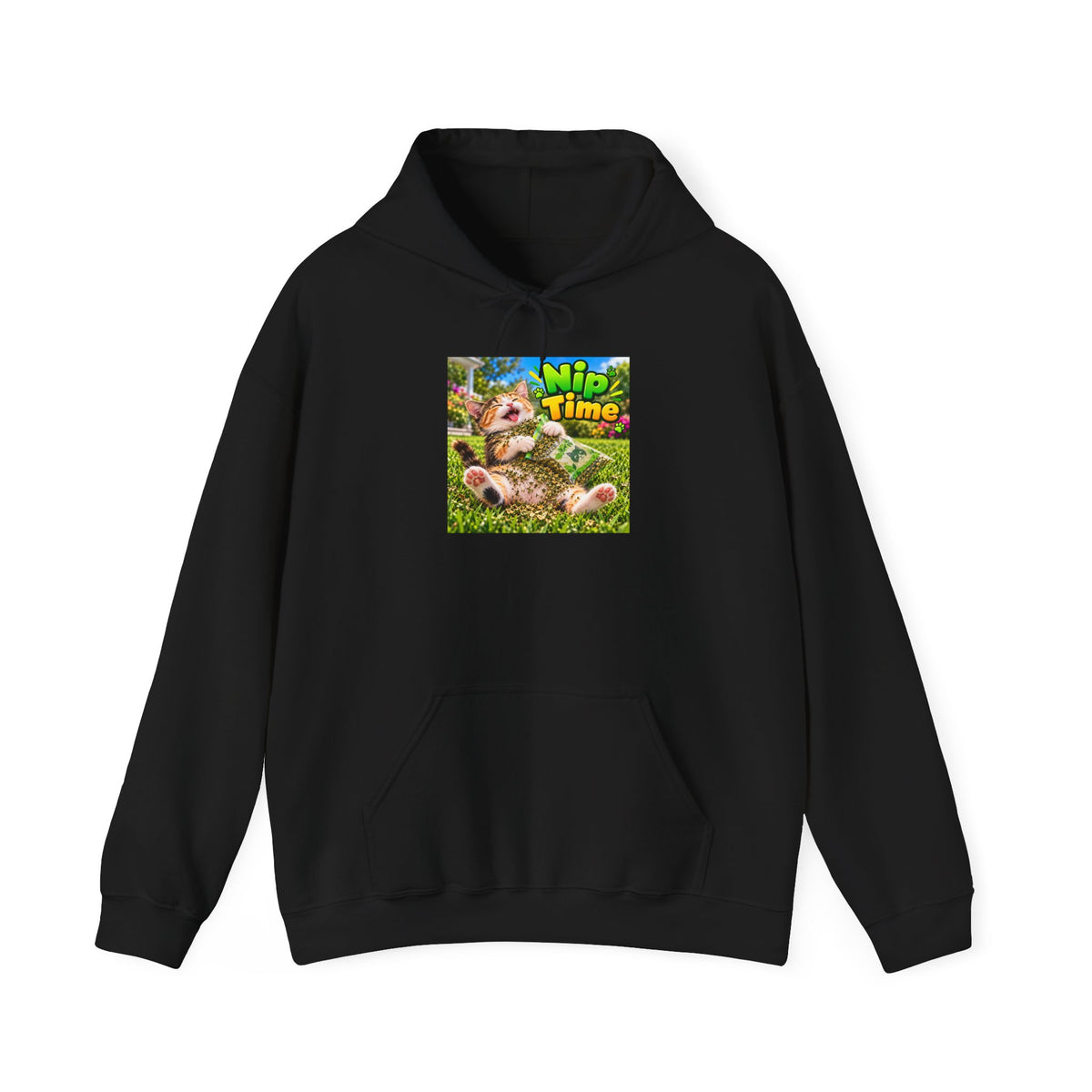 Nip Time Kitten Graphic Hoodie Unisex